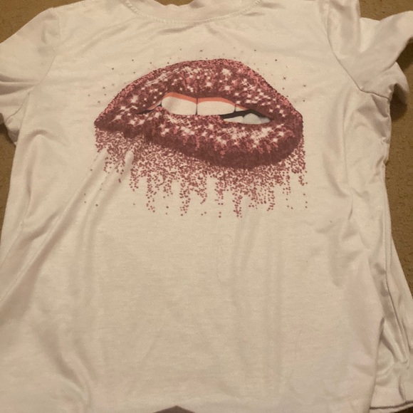 White Lipstick Tee main image 1